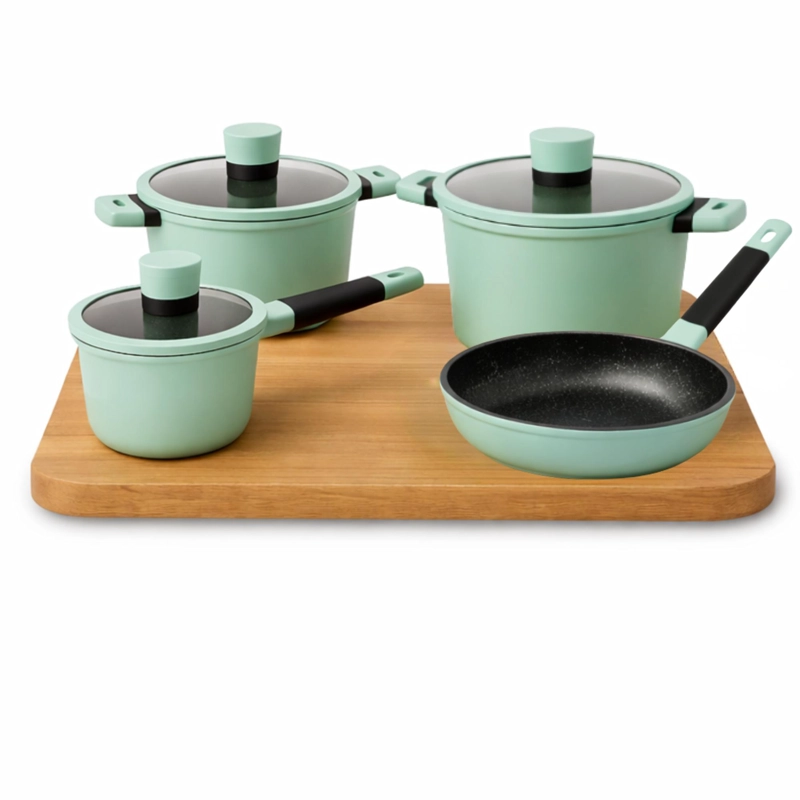 PACK BATERIA DE COCINA PROFESIONAL KW FORGED ALUMINUM MINT - 1