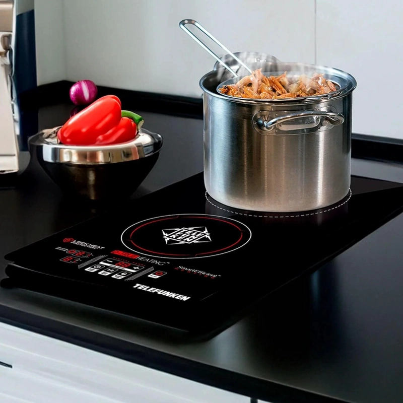 COCINA ELE CTRICA ENCIMERA DUAL VITROCERAMICA TOUCH 3200W SEC - 7