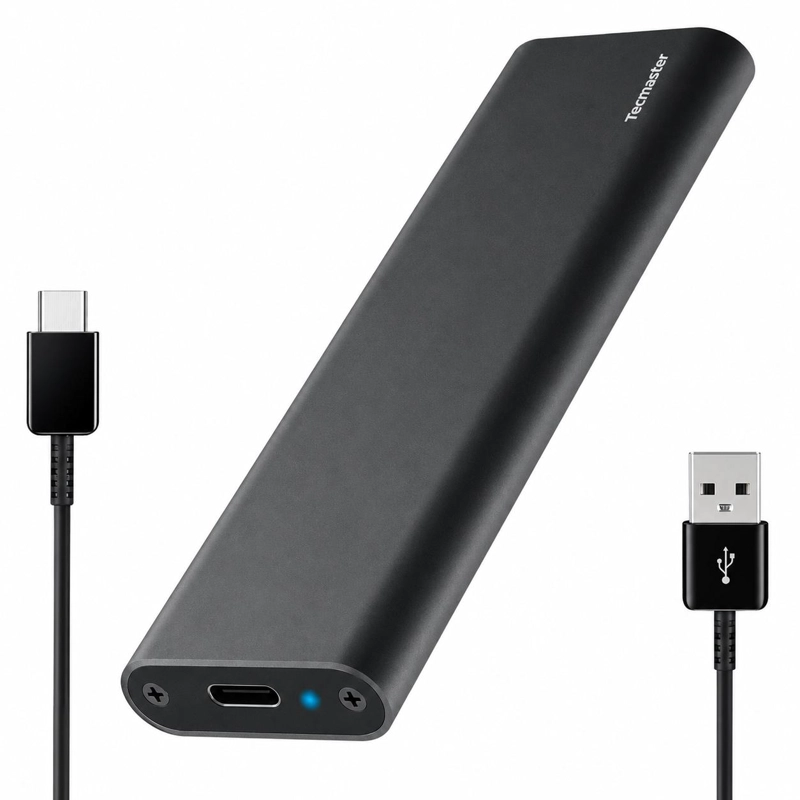 COFRE DE DISCOS SSD M2 PCI-E NVME HIGH SPEED CASE USB-C 2 TB - 2