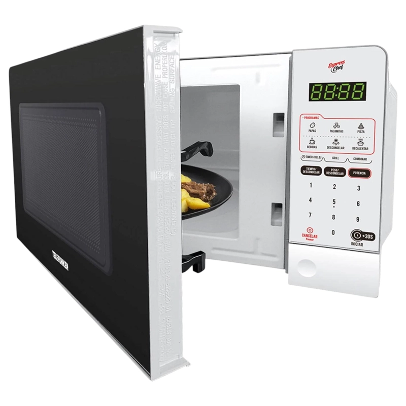 MICROONDAS EXPRESS CHEF DIGITAL 20 LITROS 700W  TFK-20DG SEC - 6