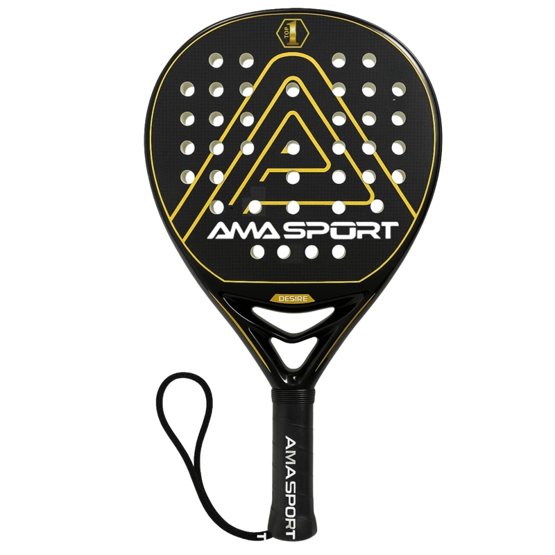 PALA DE PADEL DE FIBRA DE CARBONO 18K TOP 1 SP POWER ATACK - 2