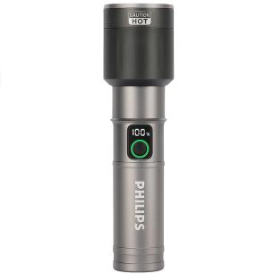 LINTERNA LED 60W HIGH POWER ZOOM ALUMINIUM USB-C RECARGABLE - 2