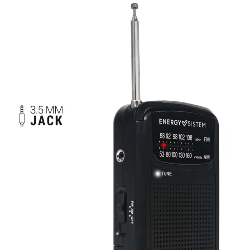 RADIO AM / FM ANTALOGA ENERGY SISTEM POCKET  (PILAS A A A) - 9
