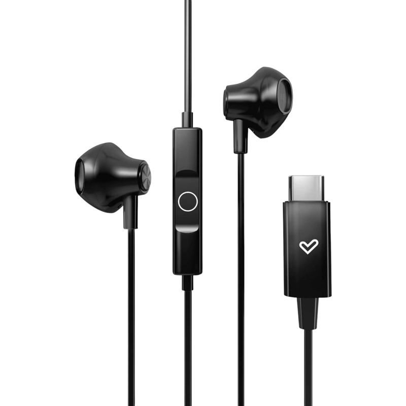 AUDIFONOS ENERGY SISTEM USB-C EASYPODS HD BLACK EDITION - 2