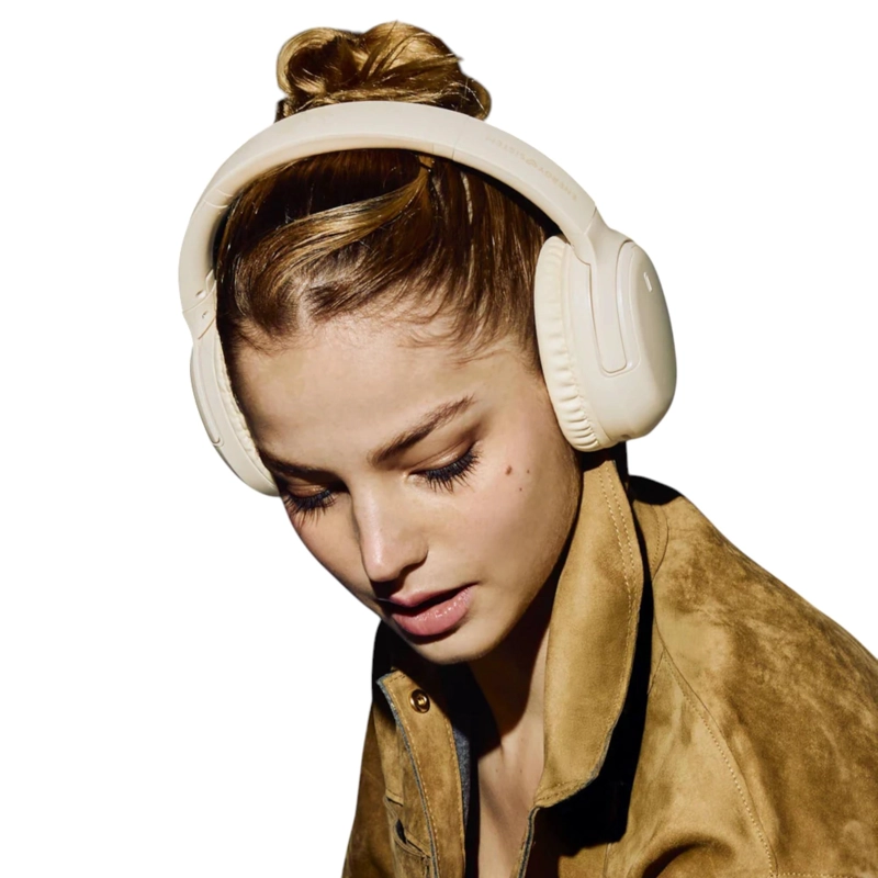 AUDIFONOS BLUETOOTH ENERGY SISTEM RIZZ FOLD CREAM DEEP BASS 50HRS - 6