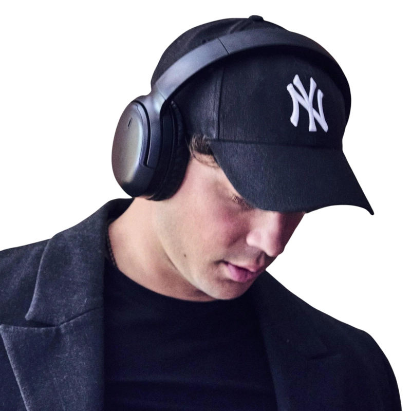 AUDIFONOS BLUETOOTH ENERGY SISTEM RIZZ FOLD BLACK DEEP BASS 50HRS - 4