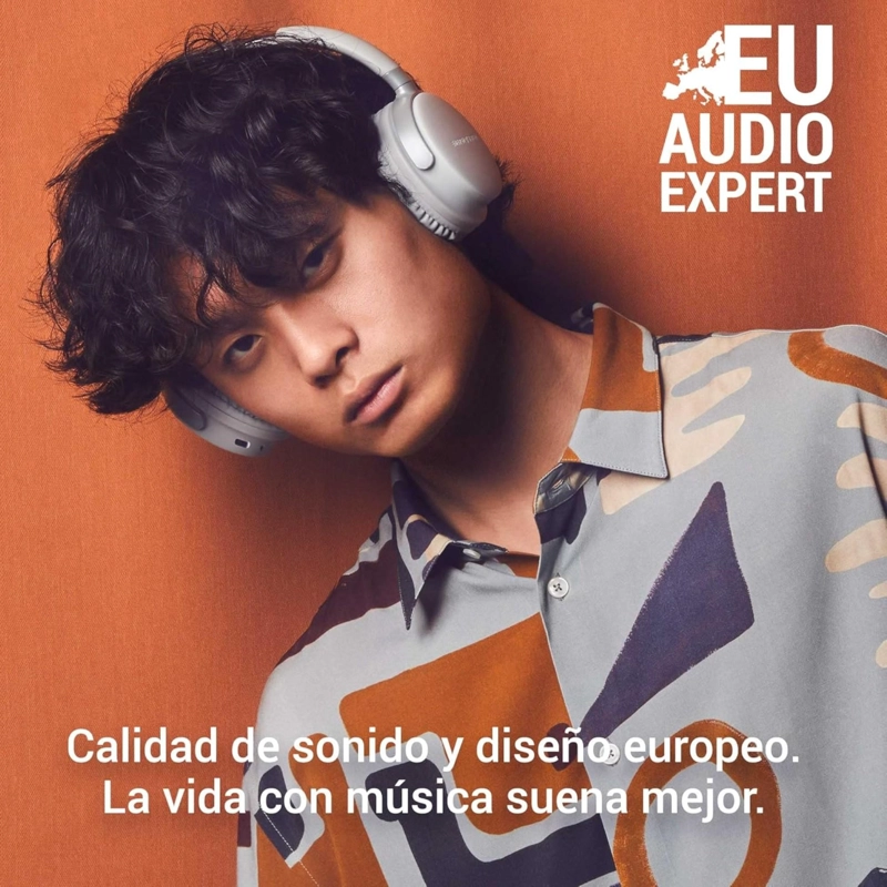 AUDIFONOS BLUETOOTH ENERGY SISTEM STYLE 3 GRAY DEEP BASS 25 HRS - 4
