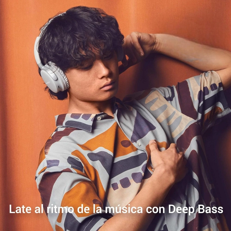 AUDIFONOS BLUETOOTH ENERGY SISTEM STYLE 3 GRAY DEEP BASS 25 HRS - 6