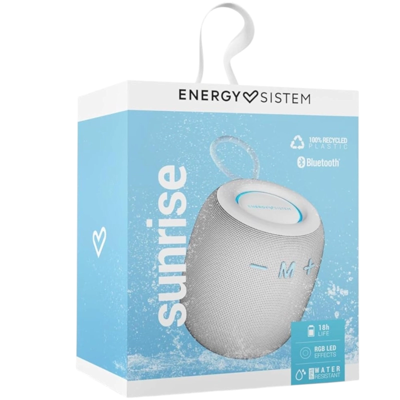 PARLANTE BLUETOOTH ENERGY SISTEM SUNRISE GRAY IPX6/10W/ 18HR - 6