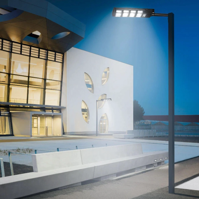 LUMINARIA SOLAR PUBLICA CON SOPORTE HIGH LIGHT LED 250W - 5