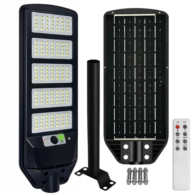LUMINARIA SOLAR PUBLICA CON SOPORTE HIGH LIGHT LED 250W - 9