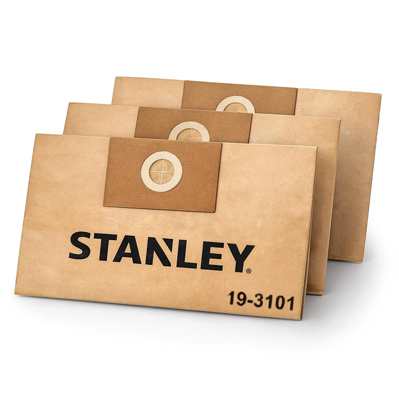 STANLEY PACK DE 3 BOLSAS RPTO PARA ASPIRADORAS STANLEY 34L-45L/3101N