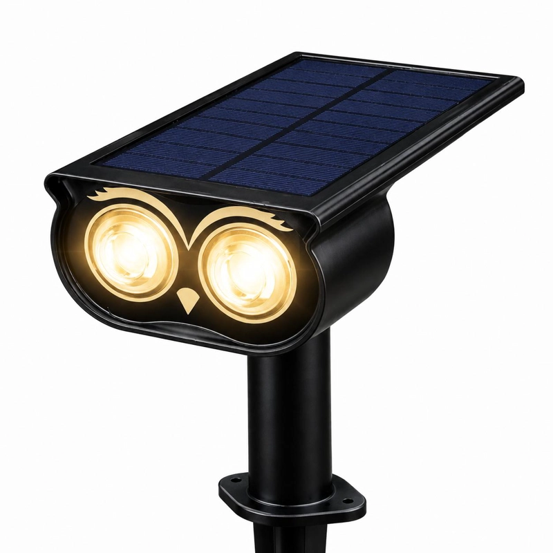 LUMINARIA SOLAR CON ESTACA PARA JARDIN & PATIO IP65 3K /12HR - 3
