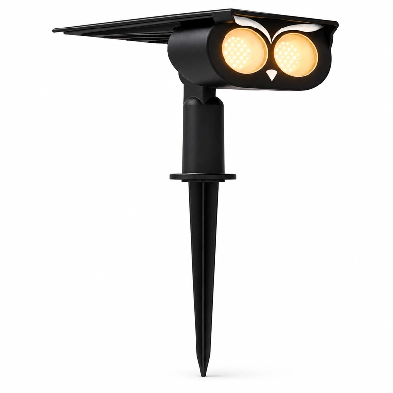 LUMINARIA SOLAR CON ESTACA PARA JARDIN & PATIO IP65 3K /12HR - 8