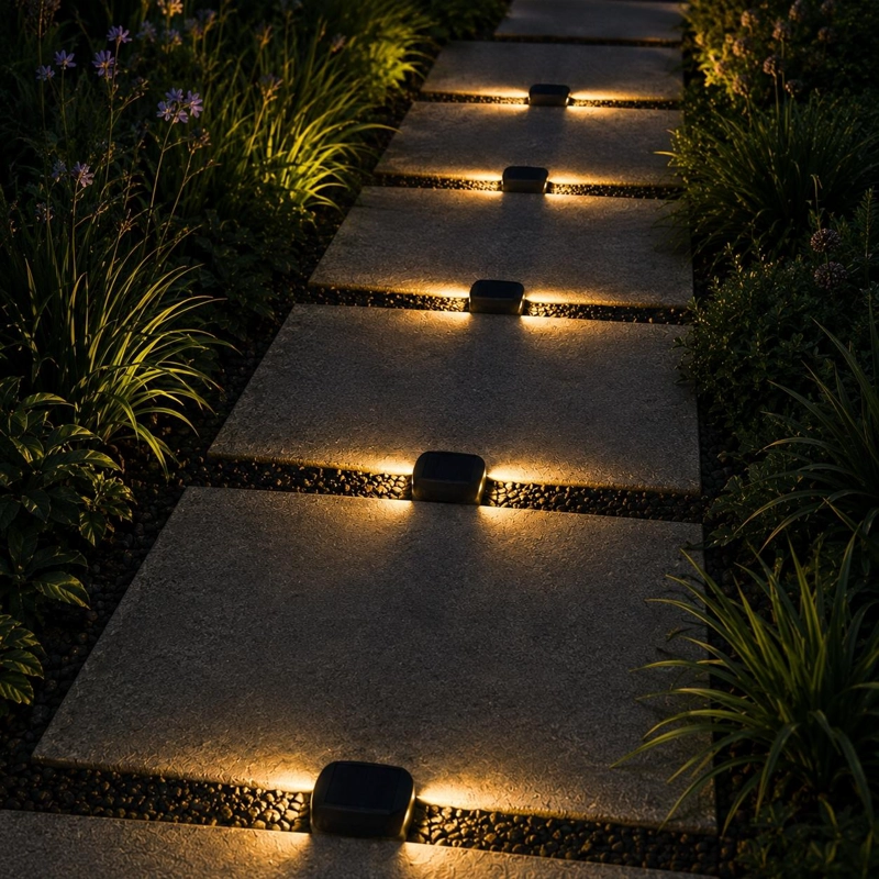 LUMINARIA SOLAR DE SENDEROS & CAMINOS BIDIRECCIONAL IP65 3K - 5