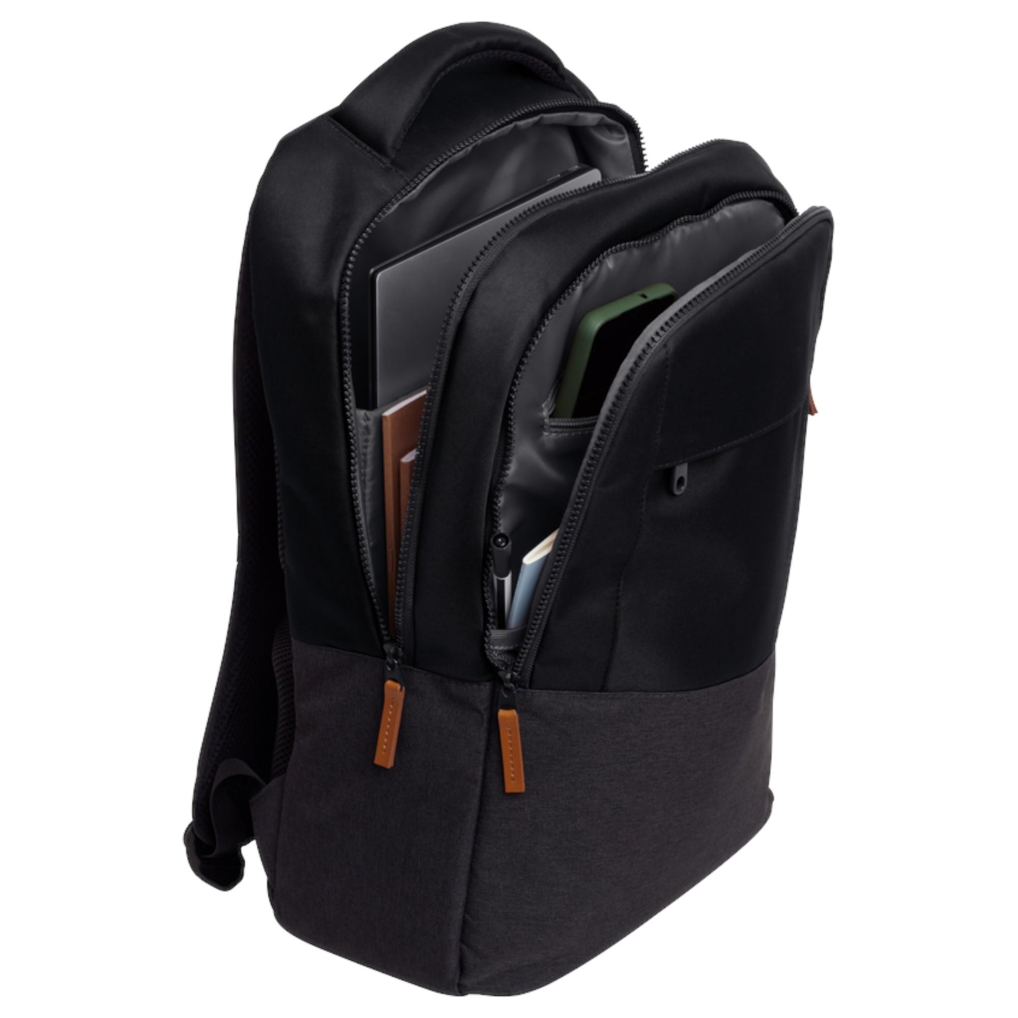 MOCHILA DE NOTEBOOK TRUST LISBOA 16' 23L ULTRA LIGERA BLACK - 4
