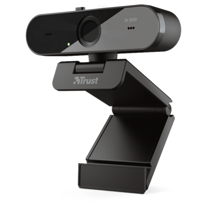 WEBCAM QHD 2K PROFESIONAL TRUST TAXON BLACK MUILTIPLATAFORMA - 2