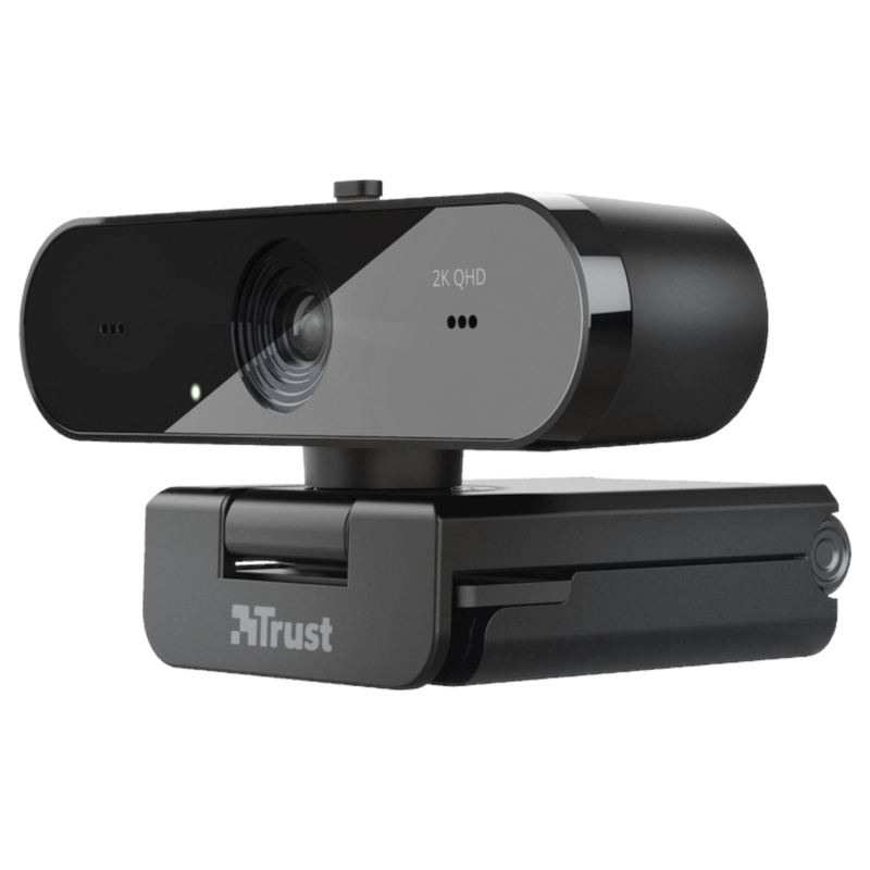 WEBCAM QHD 2K PROFESIONAL TRUST TAXON BLACK MUILTIPLATAFORMA - 4