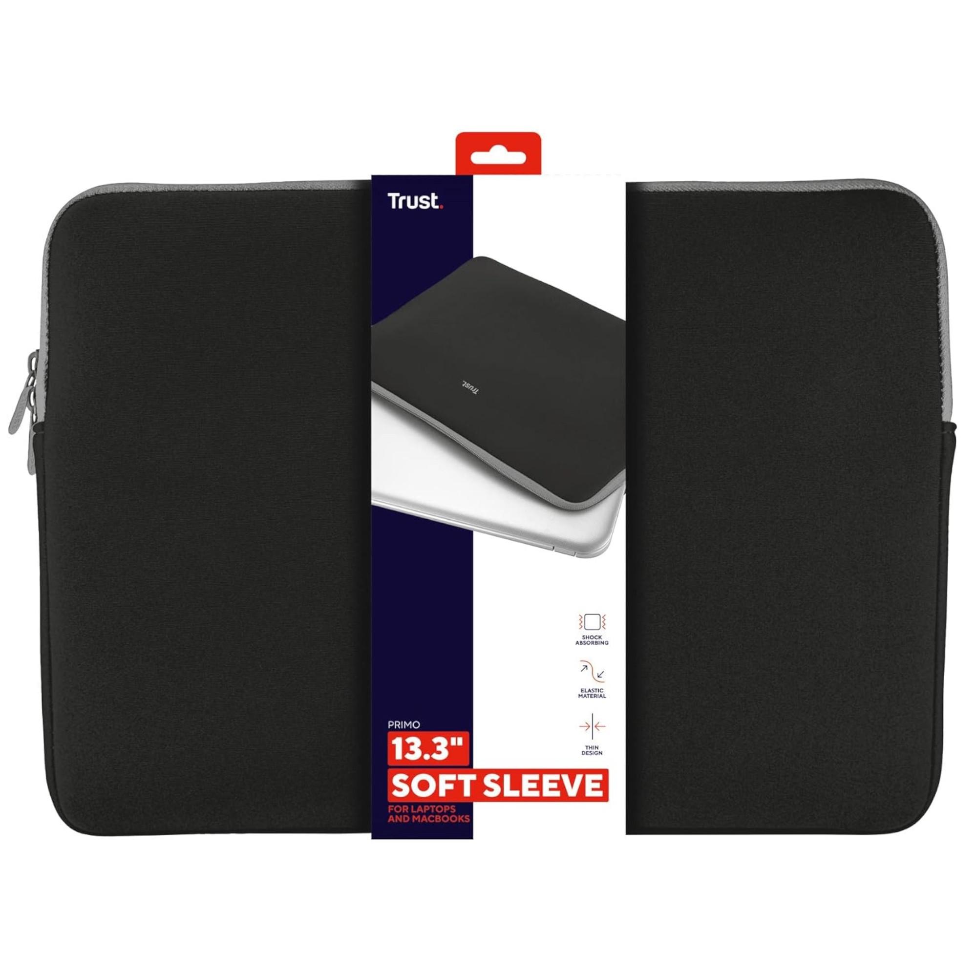 FUNDA NOTEBOOKS & MACBOOKS TRUST PRIMO SLEEVE SOFT 13.3' - 7