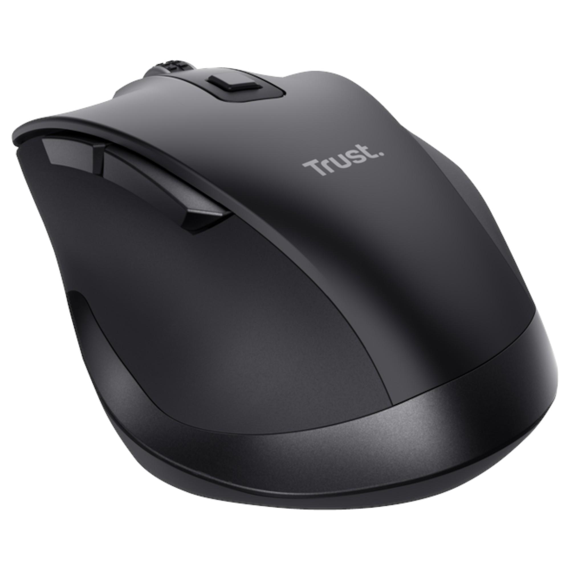 MOUSE INALAMBRICO ERGONOMICO TRUST FYDA ENTERPRISE EDITION - 5