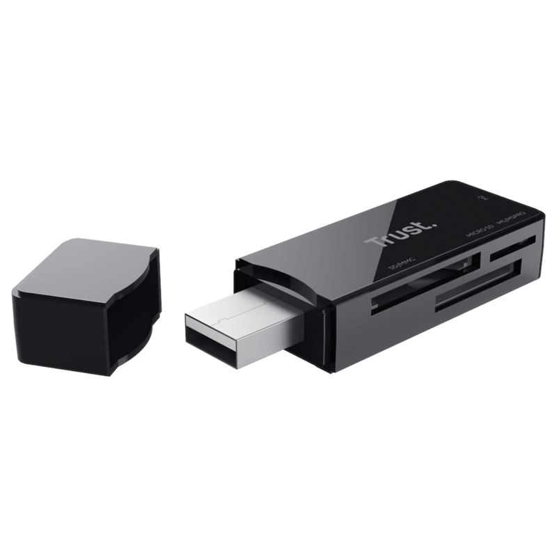 LECTOR DE MEMORIAS MULTIFORMATOS TRUST NANGA USB 3.2 / 5GBPS - 1
