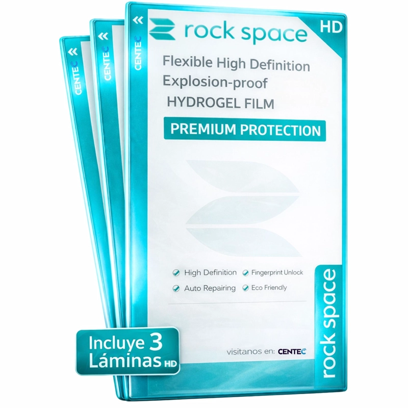 PACK 3 HIDROGEL ROCK SPACE HD PARA HONOR X5 - 2