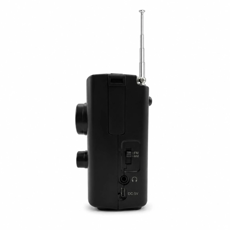 RADIO PORTATIL RECARGABLE Y A PILAS MULTIBANDAS AM/FM / SW - 9