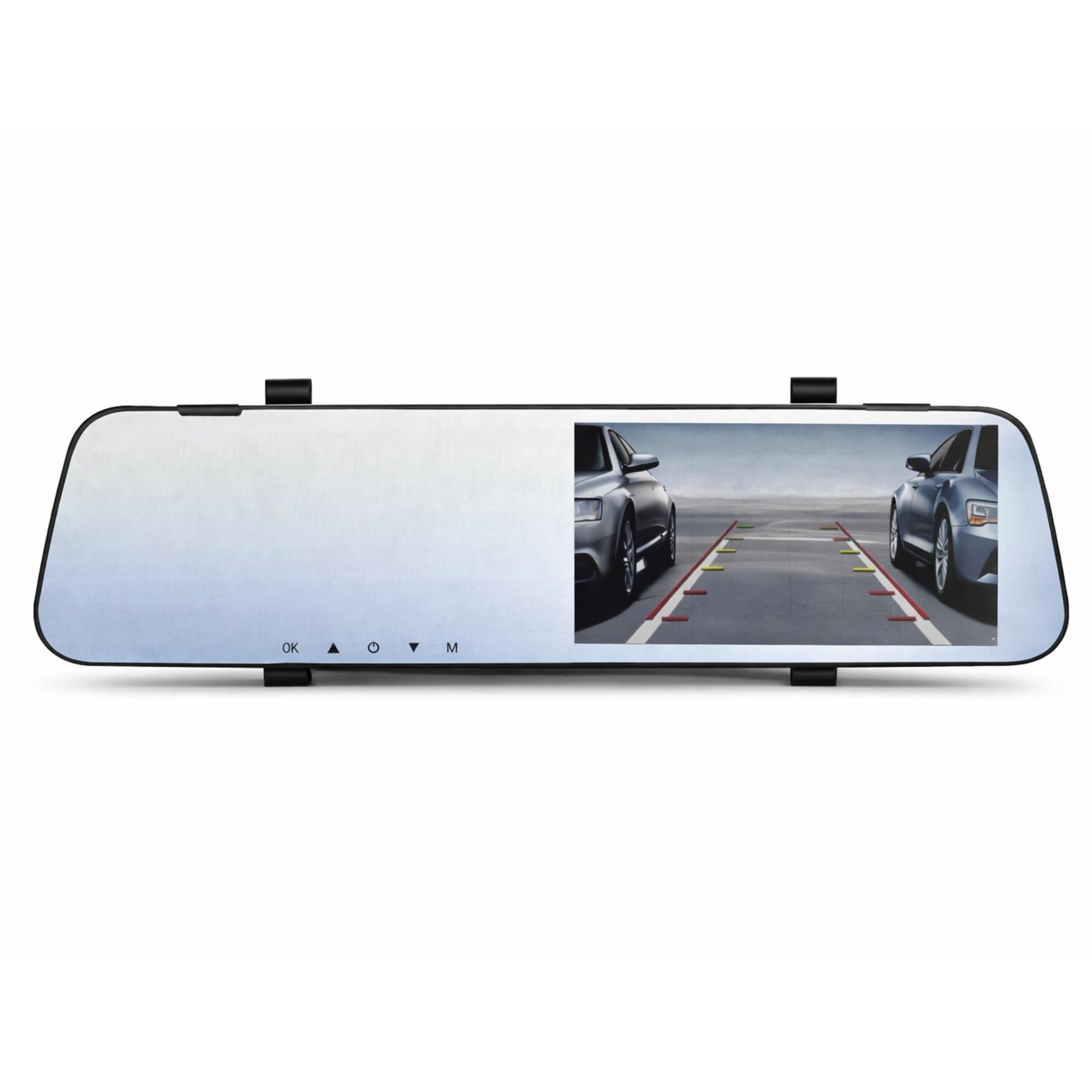 DASHCAM ESPEJO RETROVISOR DUAL CAMARA FRONTAL Y TRASERA FHD - 4
