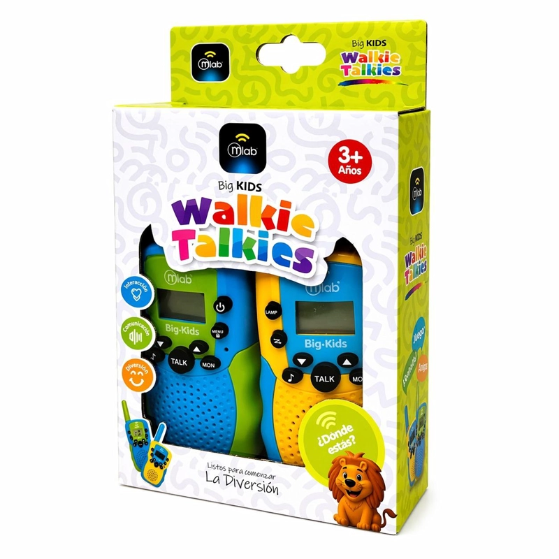 KIT DE RADIOS WALKIE TALKIES PARA NIÑOS BIG KIDS 22 CANALES - 5