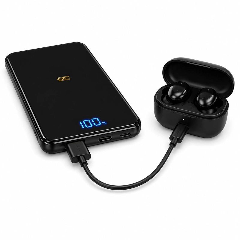 POWERBANK  ULTRA  DELGADA DE  CARGA RAPIDA 10.000MAH - 5