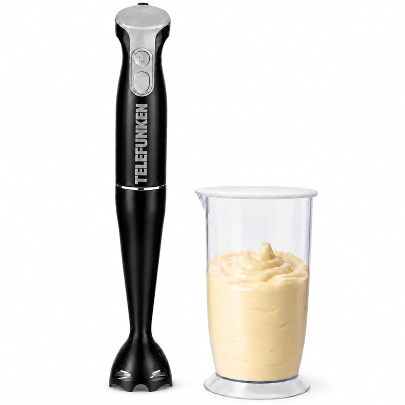 TELEFUNKEN BATIDORA DE INMERSION TELEFUNKEN MINIPIMER 500W + VASO 700ML