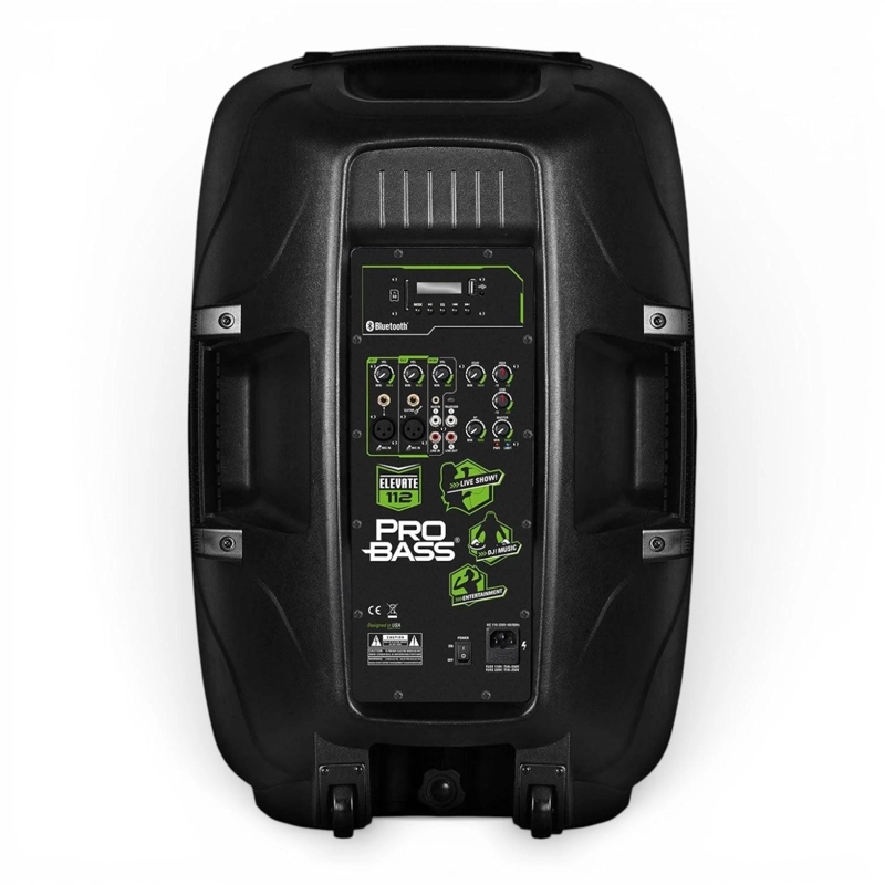 PARLANTE ACTIVO PROBASS 12' 100W RMS CON BLUETOOTH TWS+ATRIL - 4