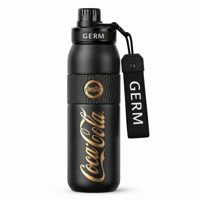 TERMO INOXIDABLE GERM COCA-COLA 580ML BLACK EDITION - 1