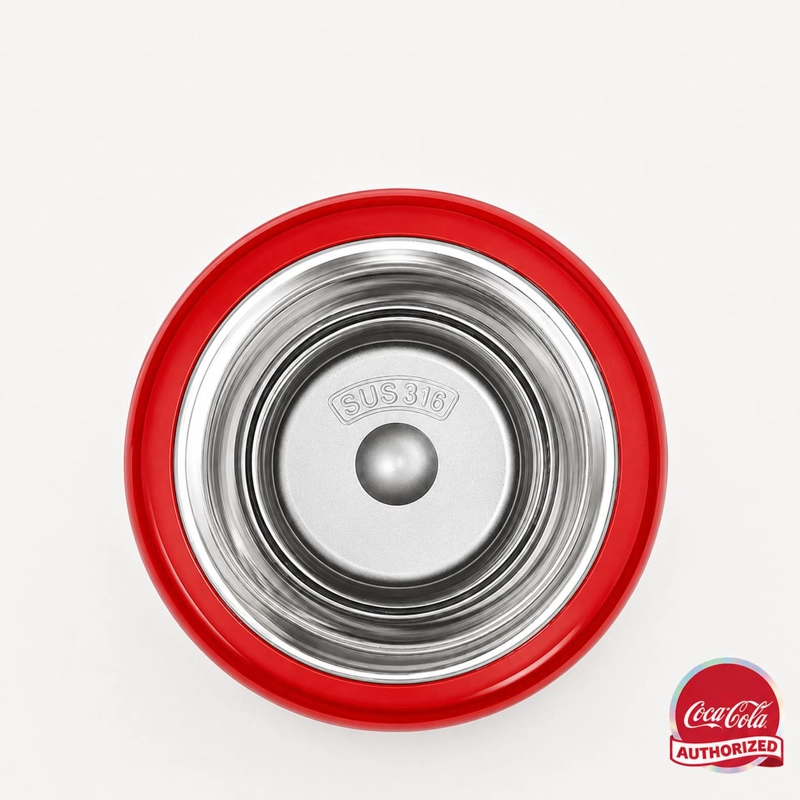 VASO TE RMICO GERM COCA-COLA 1100ML RED ACERO INOXIDABLE - 3
