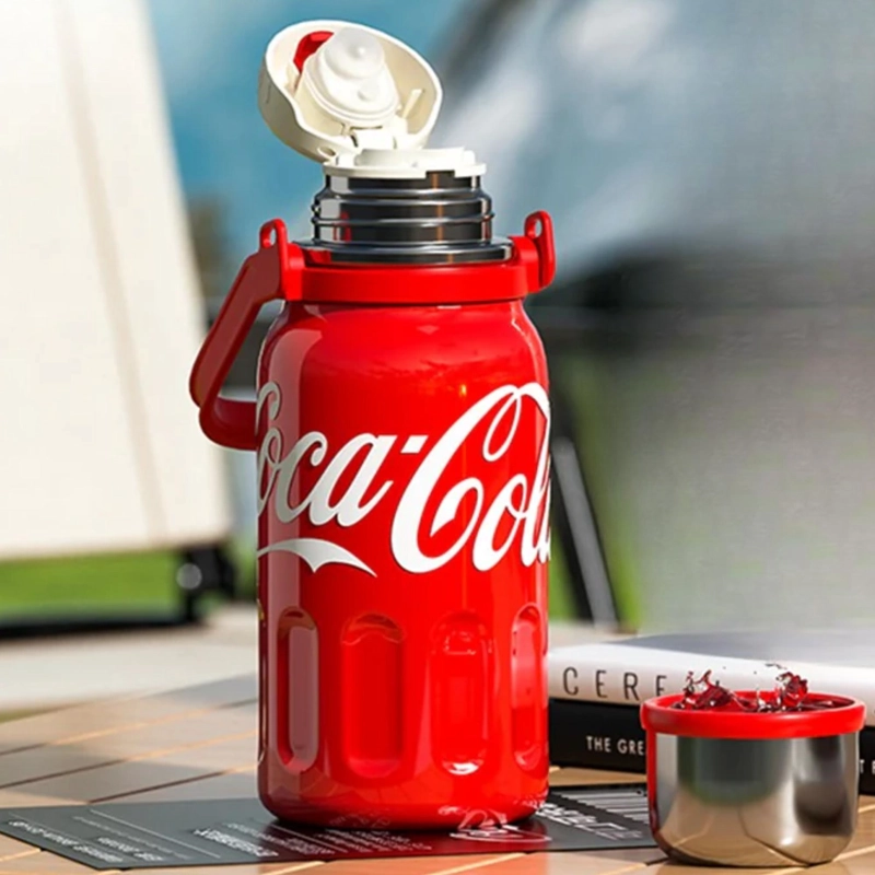 TERMO GERM DE ACERO INOXIDABLE COCA-COLA 1.2L RED EDITION - 6