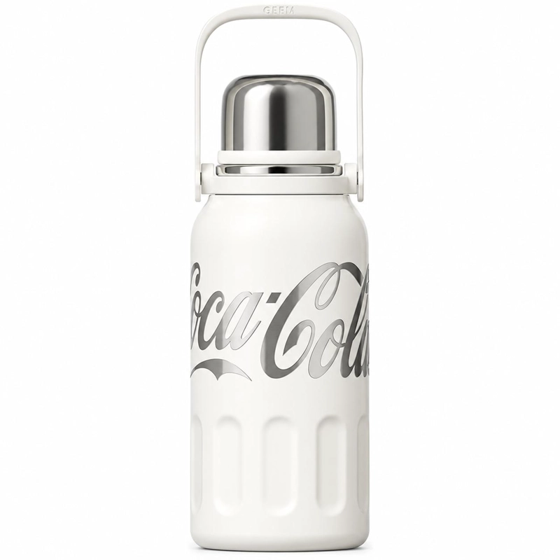 TERMO GERM DE ACERO INOXIDABLE COCA-COLA 1.2L WHITE EDITION - 1