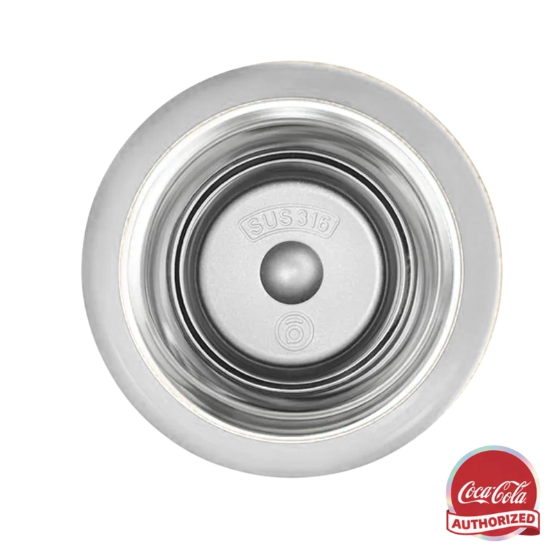 TERMO GERM DE ACERO INOXIDABLE COCA-COLA 1.2L WHITE EDITION - 3