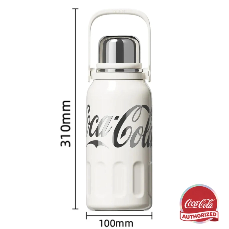 TERMO GERM DE ACERO INOXIDABLE COCA-COLA 1.2L WHITE EDITION - 9