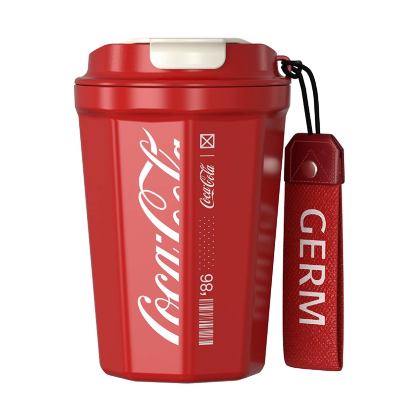 VASO TERMICO MUG GERM COCA-COLA ACERO INOXIDABLE 390ML RED - 2