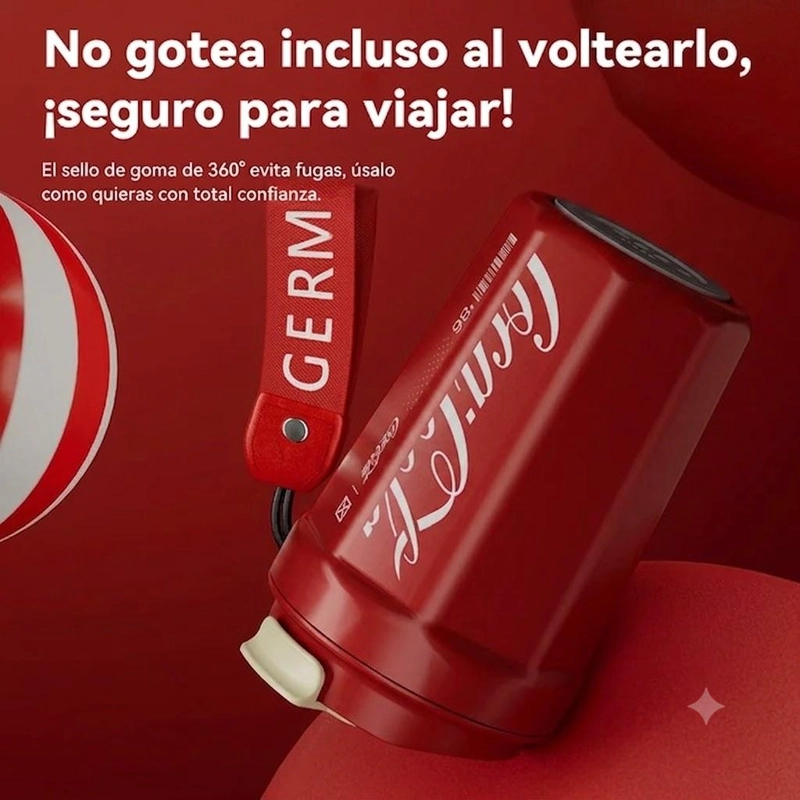 VASO TERMICO MUG GERM COCA-COLA ACERO INOXIDABLE 390ML RED - 8