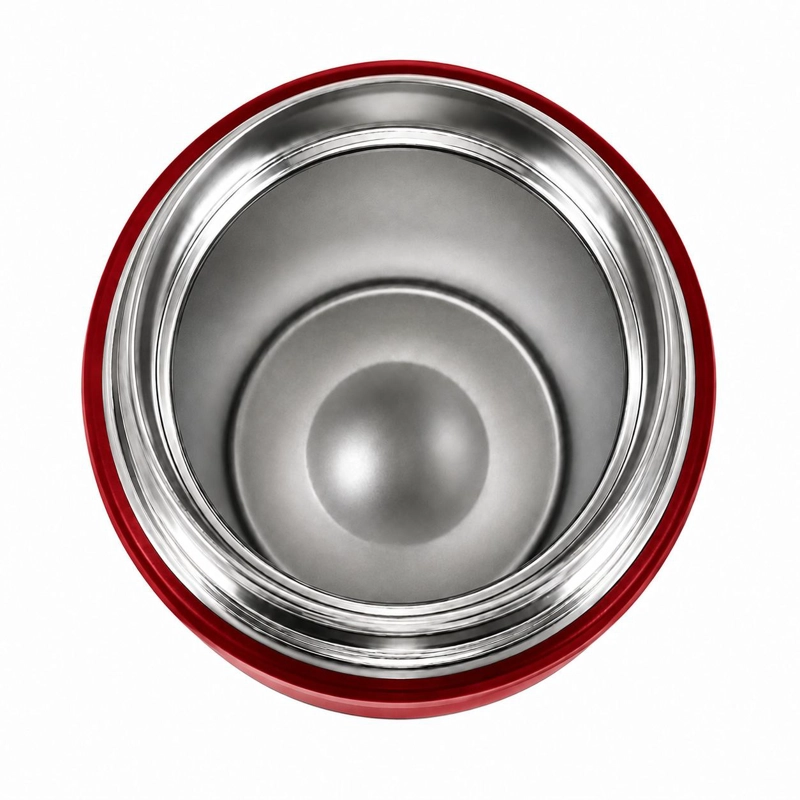 TERMO DE COMIDA PREMIUM INOX THERMOS KING  470ML ROJO - 4