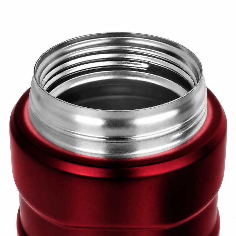 TERMO DE COMIDA PREMIUM INOX THERMOS KING  470ML ROJO - 5
