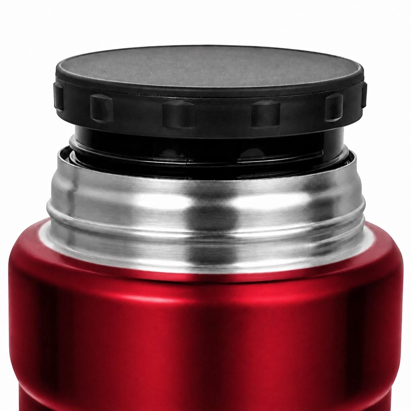 TERMO DE COMIDA PREMIUM INOX THERMOS KING  470ML ROJO - 7