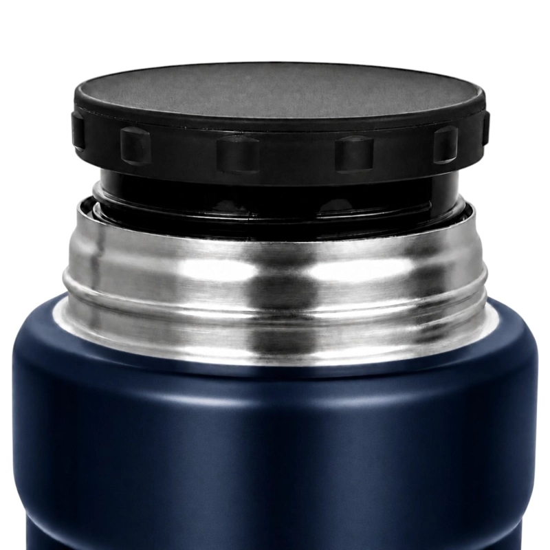 TERMO DE COMIDA PREMIUM INOX THERMOS KING  470ML NAVY - 3