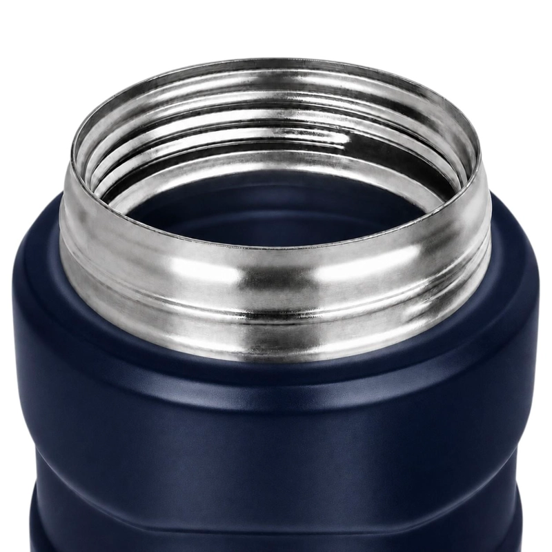TERMO DE COMIDA PREMIUM INOX THERMOS KING  470ML NAVY - 4