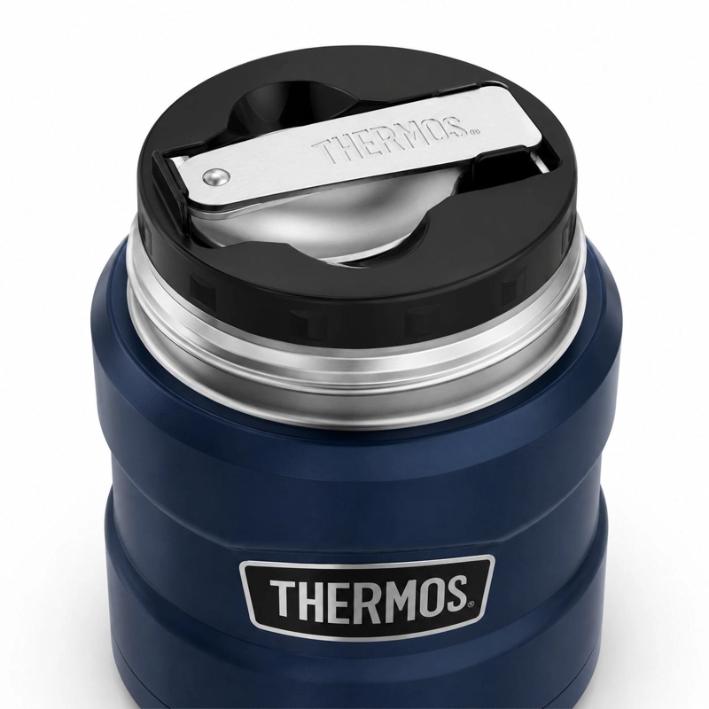 TERMO DE COMIDA INOX THERMOS KING  700ML MATT NAVY - 3