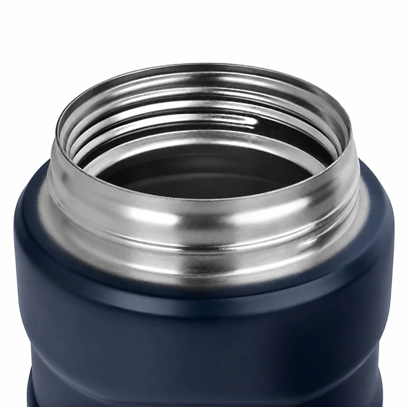 TERMO DE COMIDA INOX THERMOS KING  700ML MATT NAVY - 4