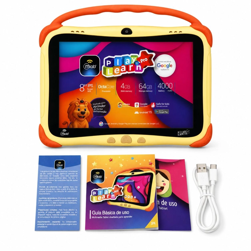 TABLET ANDROID PARA NIÑOS LEON KIDS APRENDIZAJE Y DIVERSION - 9