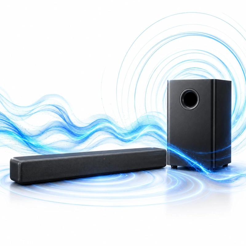 HOME THEATERS BLUETOOTH PHILIPS 120W SOUNBDBAR + SUBWOOFER - 9