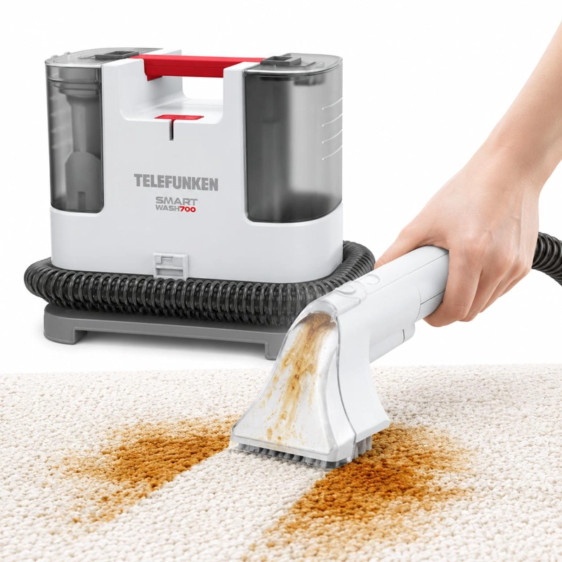 ASPIRADORA LIMPIA TAPIZ TELEFUNKEN SMART WASH 700W MULTIUSOS - 4